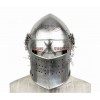 Medieval Renaissance Detachable Visor Barbute